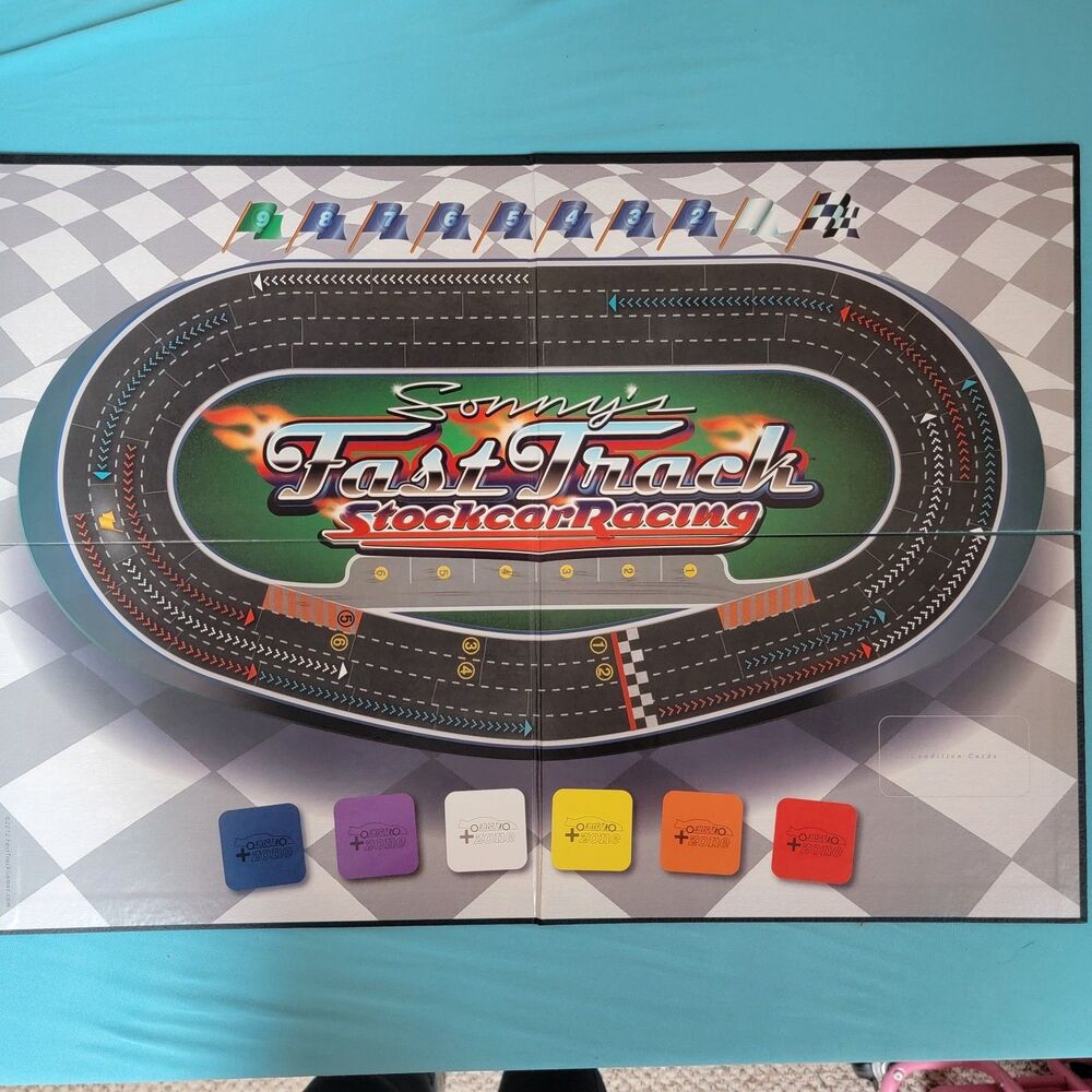 Sonny's Fast Track Stockcar Racing Board Game 2012 Rare
